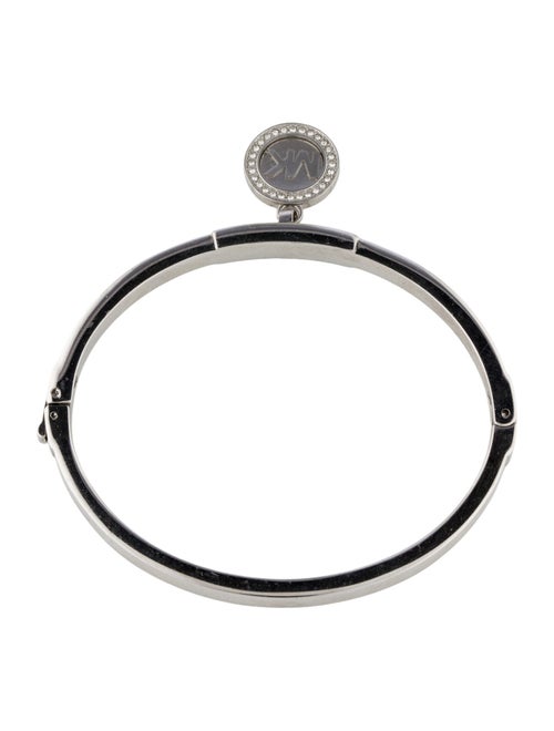 Michael Kors Cubic Zirconia Fulton Pavé Hinged Bangle