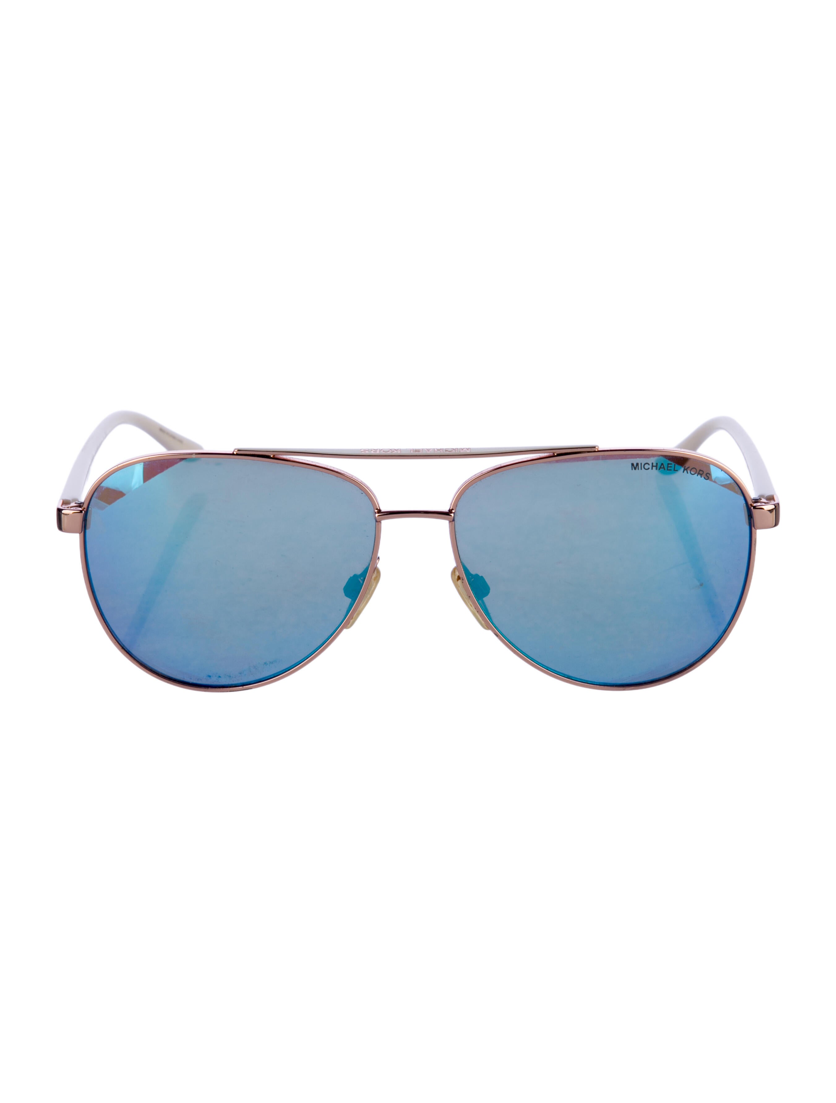 Michael Kors Aviator Mirrored Sunglasses