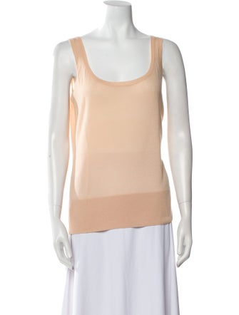 Michael Kors Scoop Neck Sleeveless Top