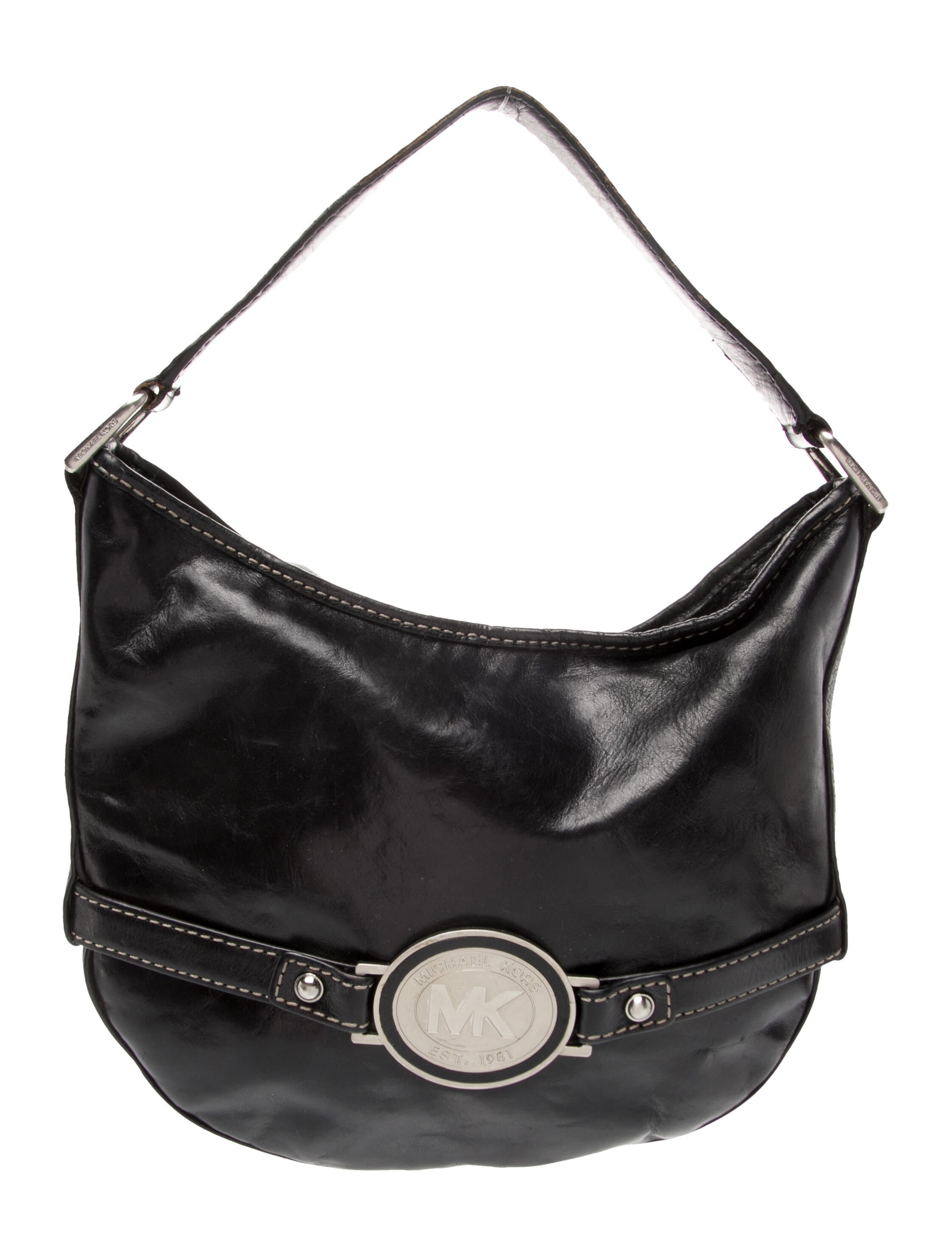 Michael Michael Kors Leather Top Handle Bag
