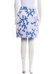 Michael Kors Floral Print Knee-Length Skirt