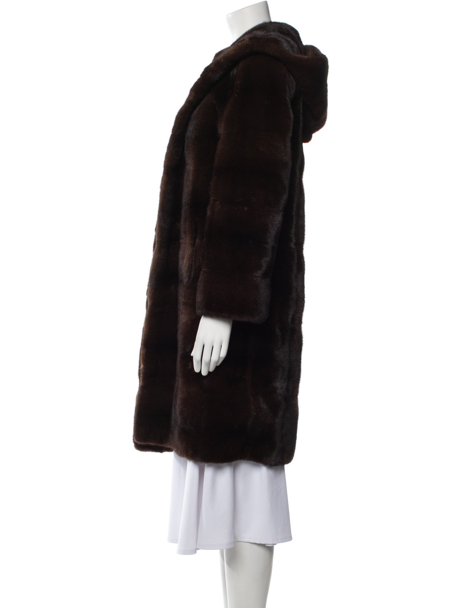 Michael Kors Fur Faux Fur Coat
