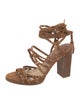 Michael Kors Collection Suede Sandals