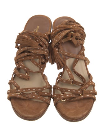 Michael Kors Collection Suede Sandals