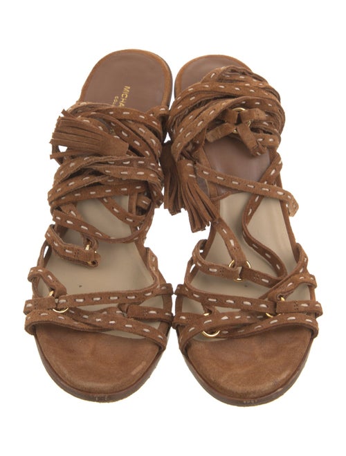 Michael Kors Collection Suede Sandals
