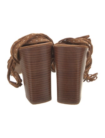 Michael Kors Collection Suede Sandals