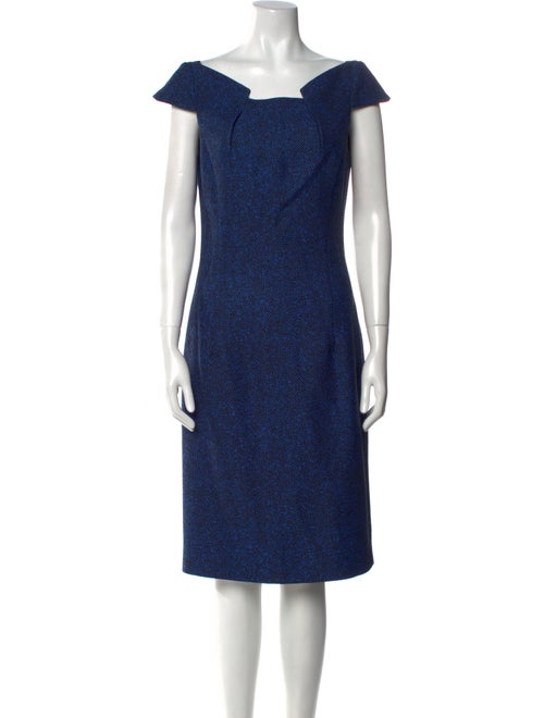 Michael Kors Virgin Wool Knee-Length Dress