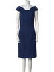 Michael Kors Virgin Wool Knee-Length Dress