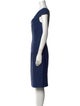 Michael Kors Virgin Wool Knee-Length Dress