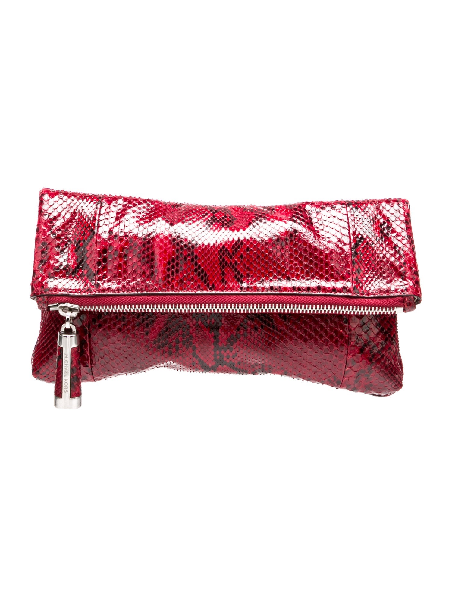 Michael Kors Snakeskin Clutch