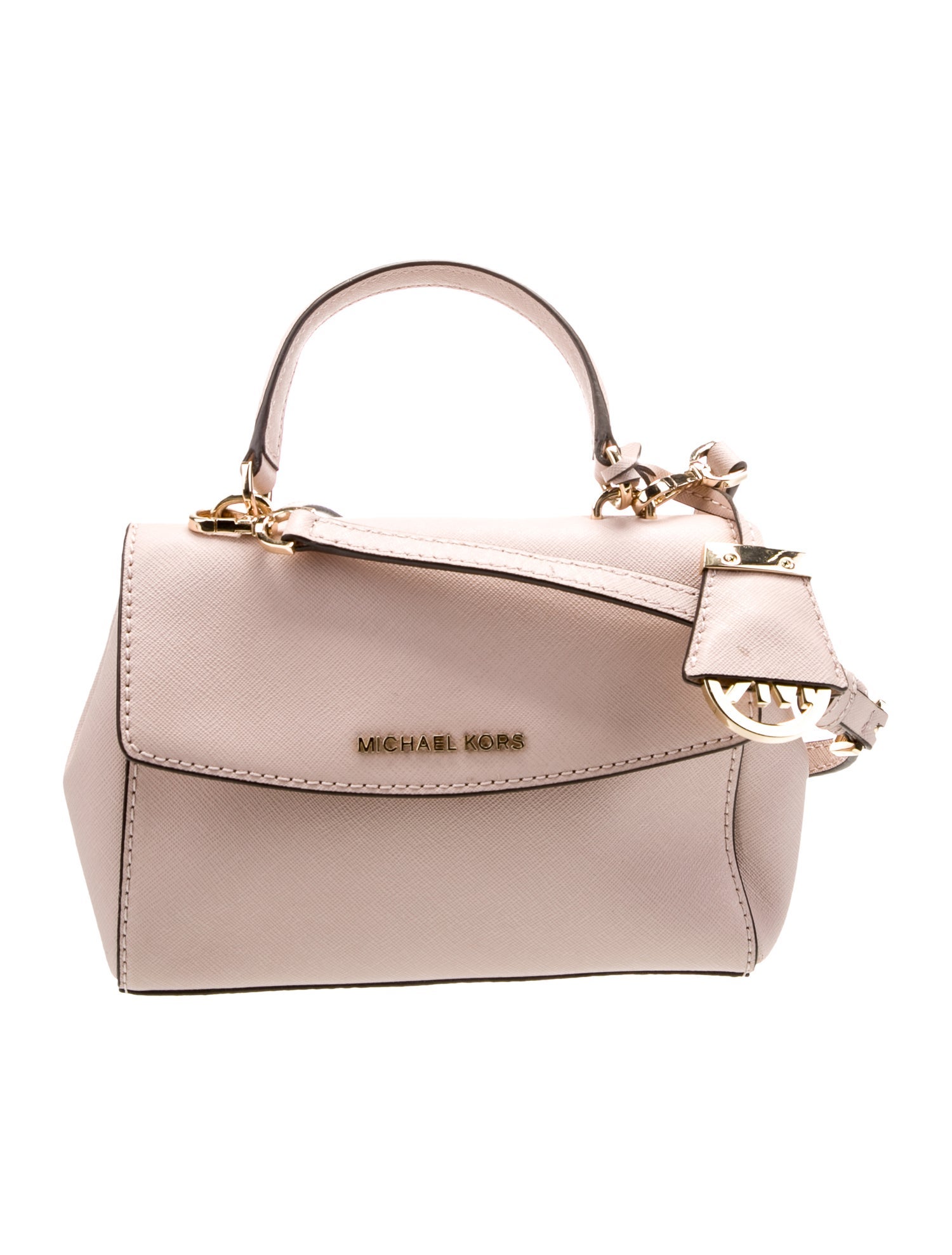 Michael Michael Kors Saffiano Leather Shoulder Bag