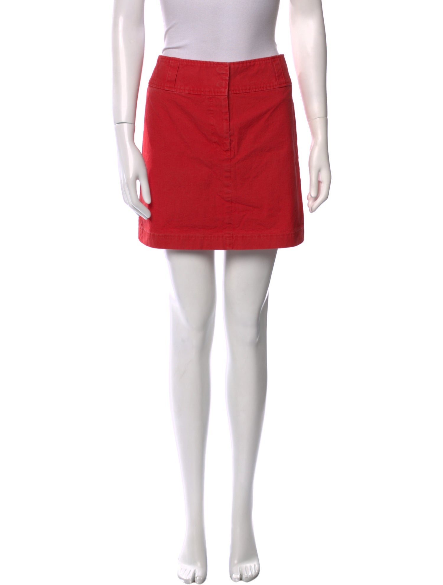 Michael Kors Whipstitch Trim Mini Skirt