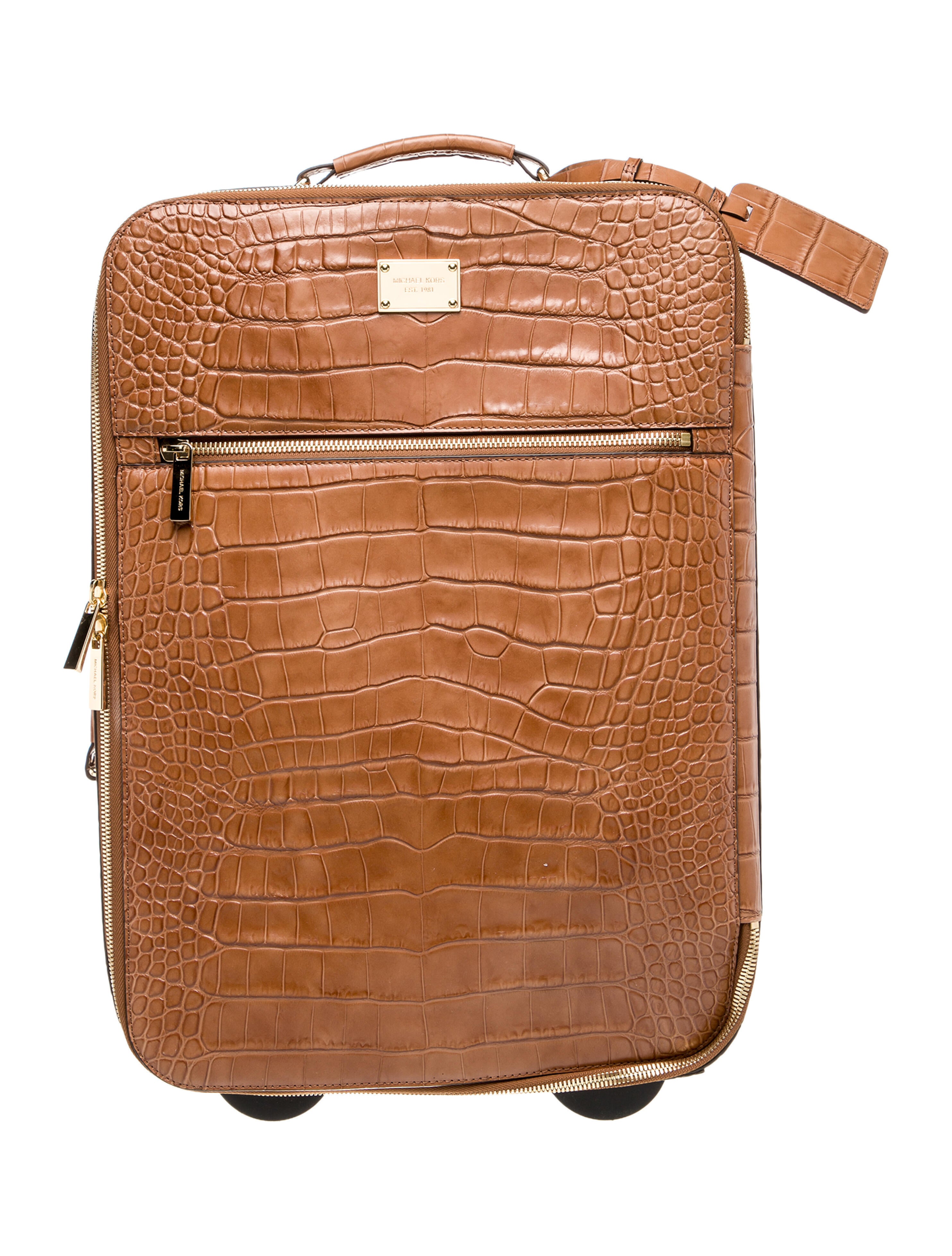Michael Kors Embossed Leather Backpack