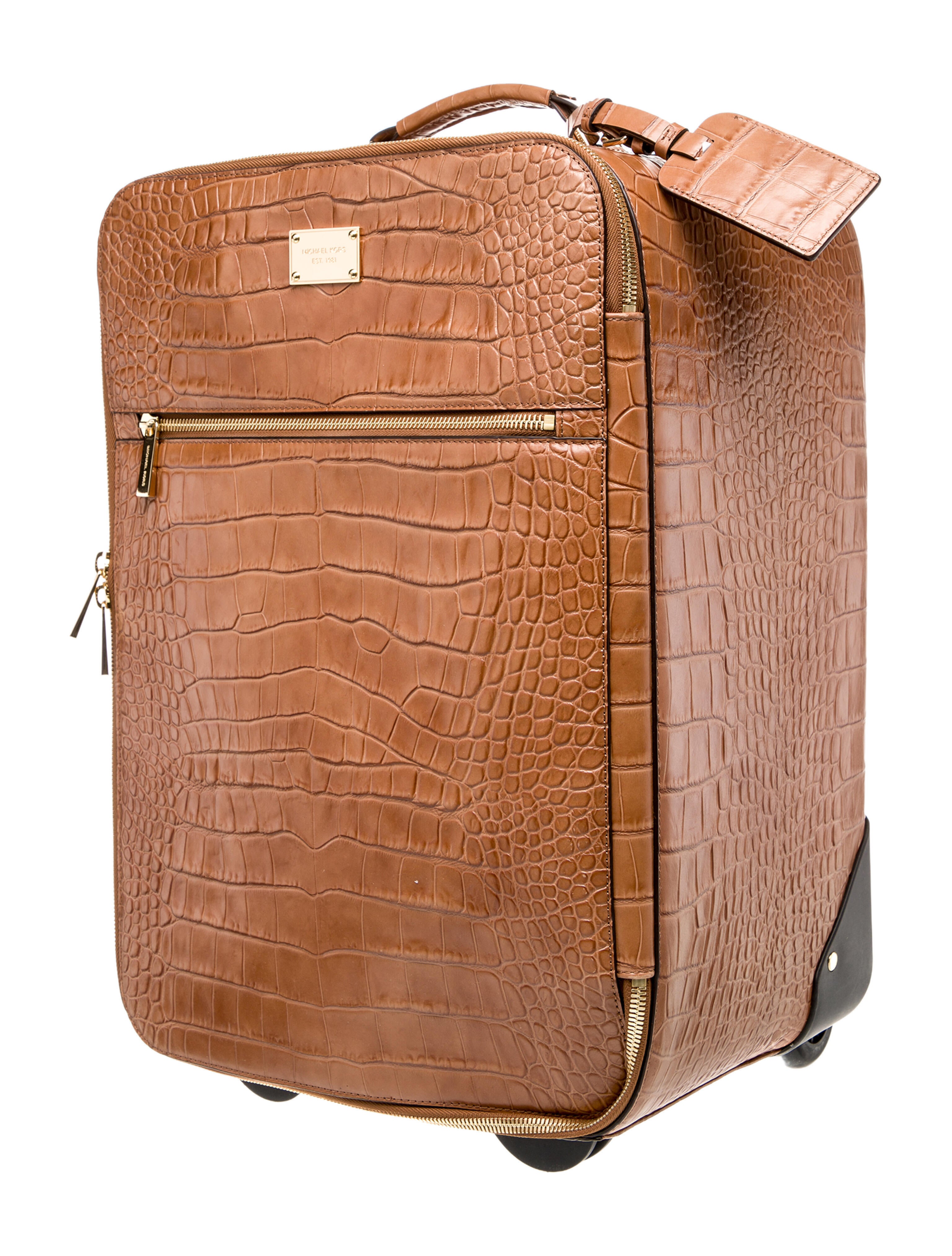 Michael Kors Embossed Leather Backpack