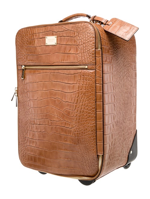 Michael Kors Embossed Leather Backpack