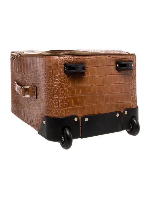 Michael Kors Embossed Leather Backpack