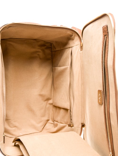 Michael Kors Embossed Leather Backpack