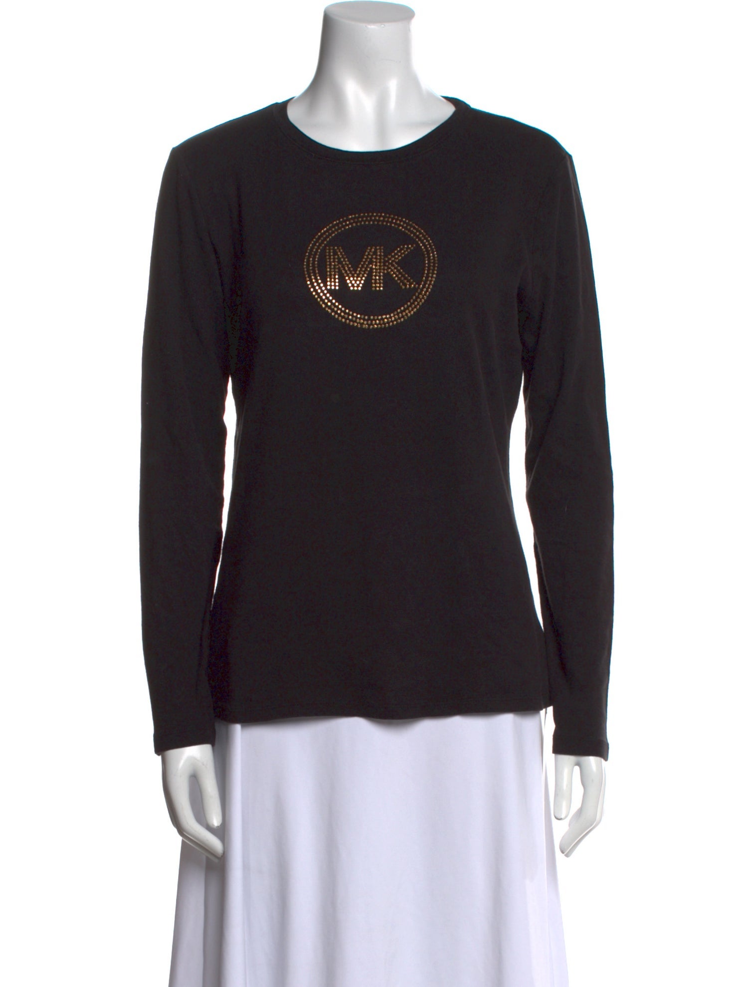 Michael Kors Graphic Print Crew Neck Sweatshirt