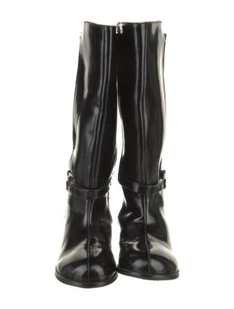 Michael Kors Leather Riding Boots