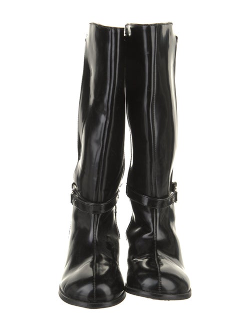Michael Kors Leather Riding Boots