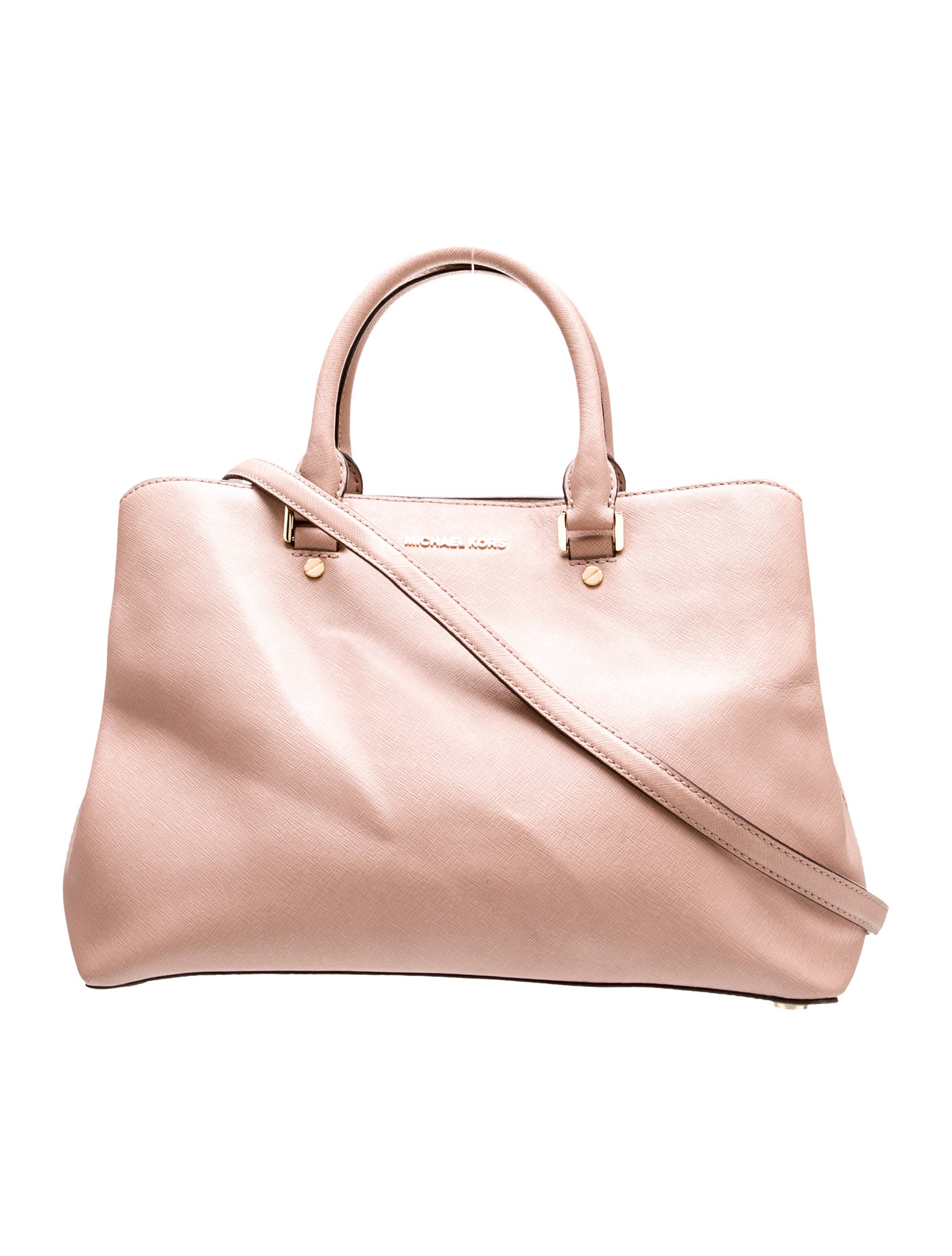 Michael Kors Saffiano Leather Top Handle Bag