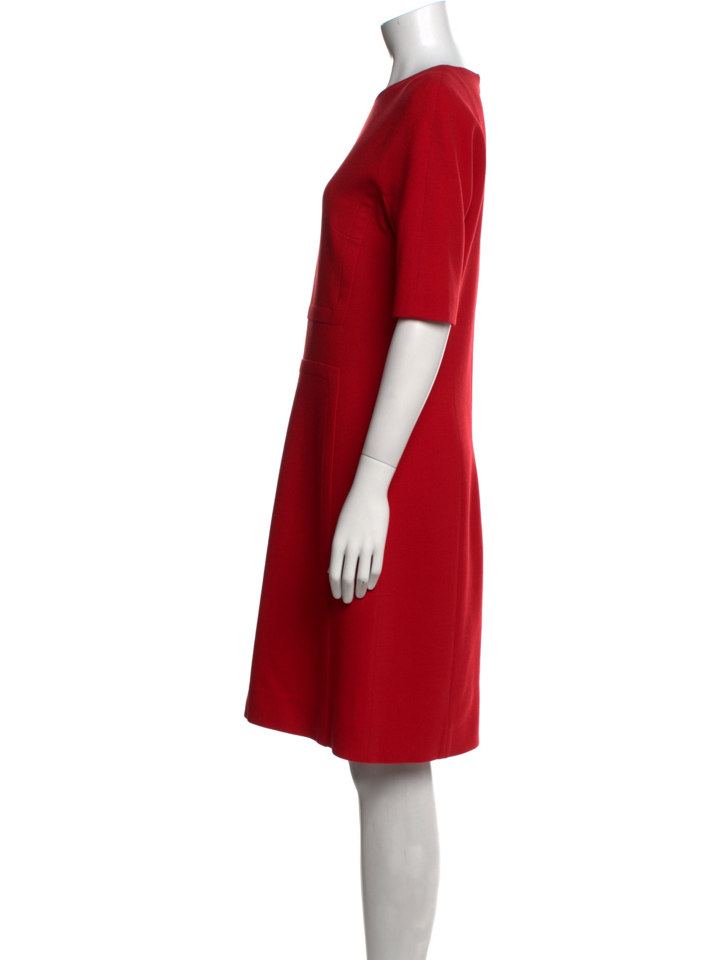 Michael Kors Virgin Wool Knee-Length Dress