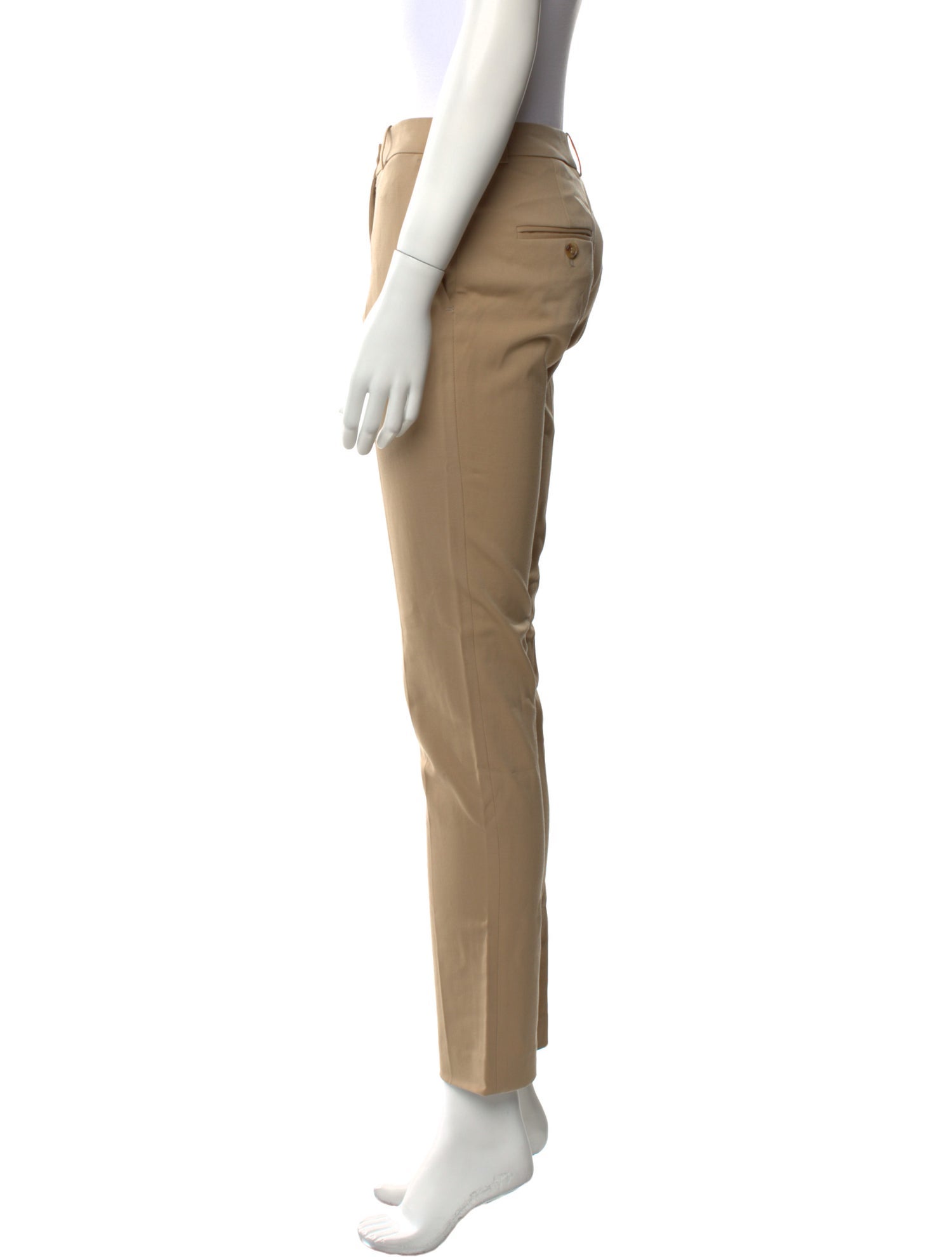 Michael Kors Collection Virgin Wool Straight Leg Pants