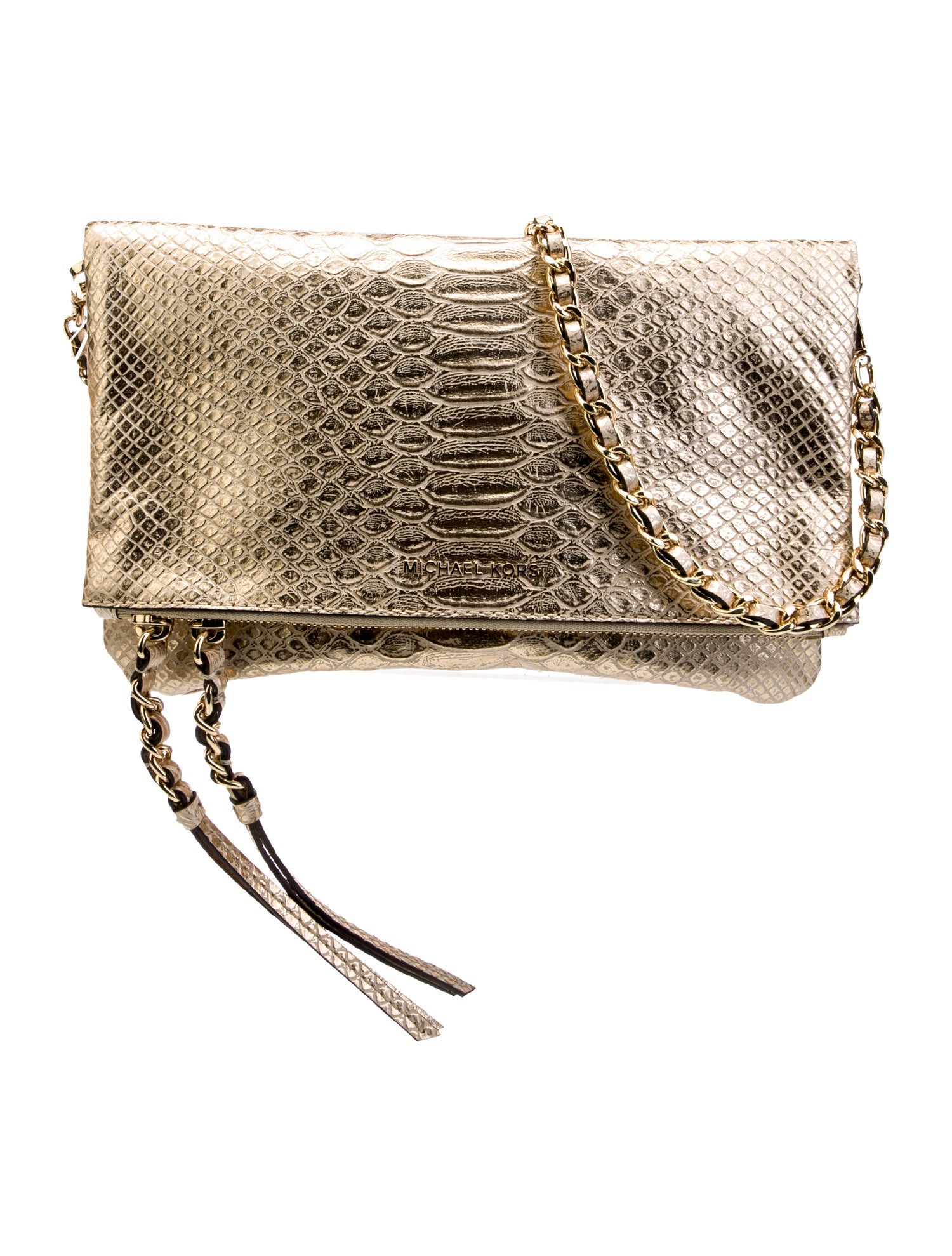 Michael Michael Kors Leather Minaudière