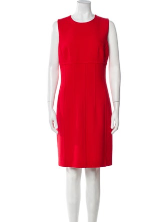Michael Kors Virgin Wool Knee-Length Dress