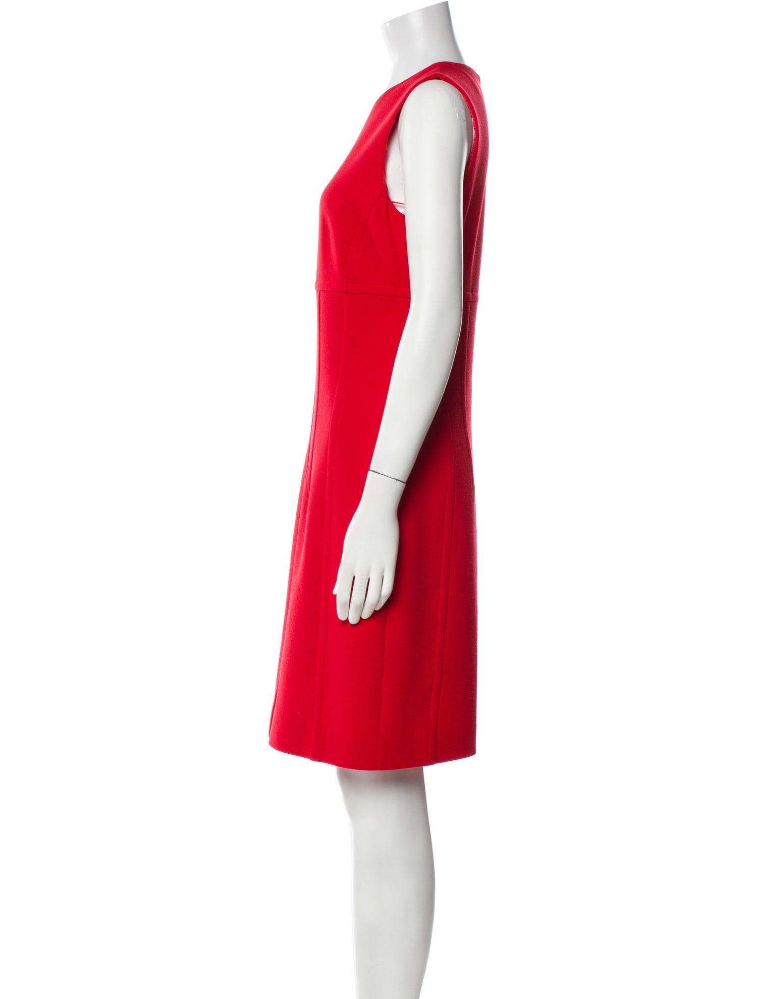 Michael Kors Virgin Wool Knee-Length Dress