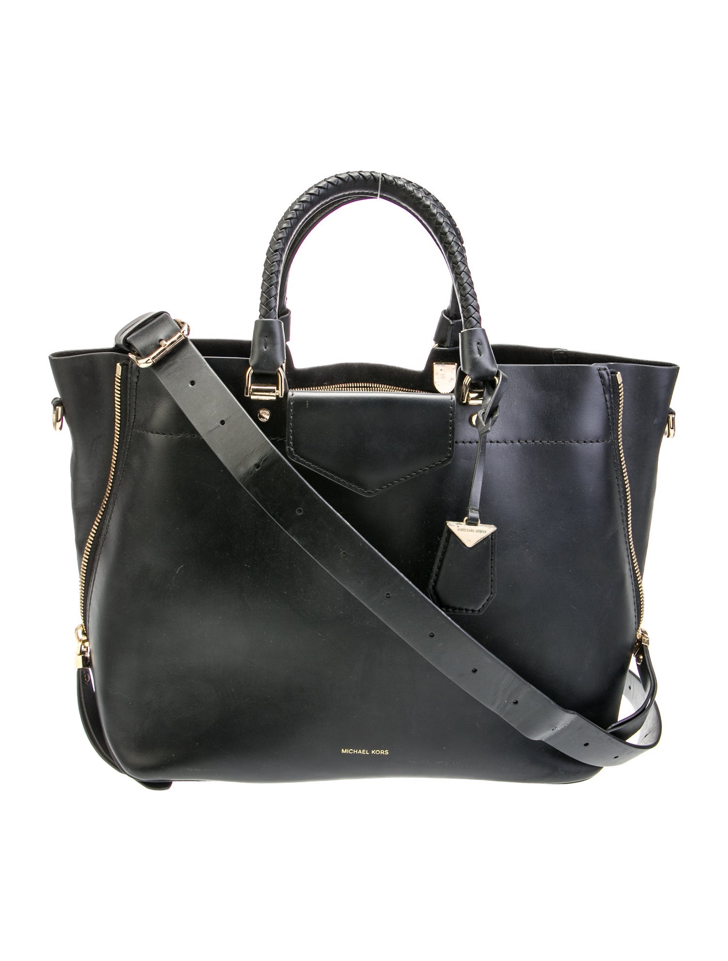 Michael Kors Leather Top Handle Bag