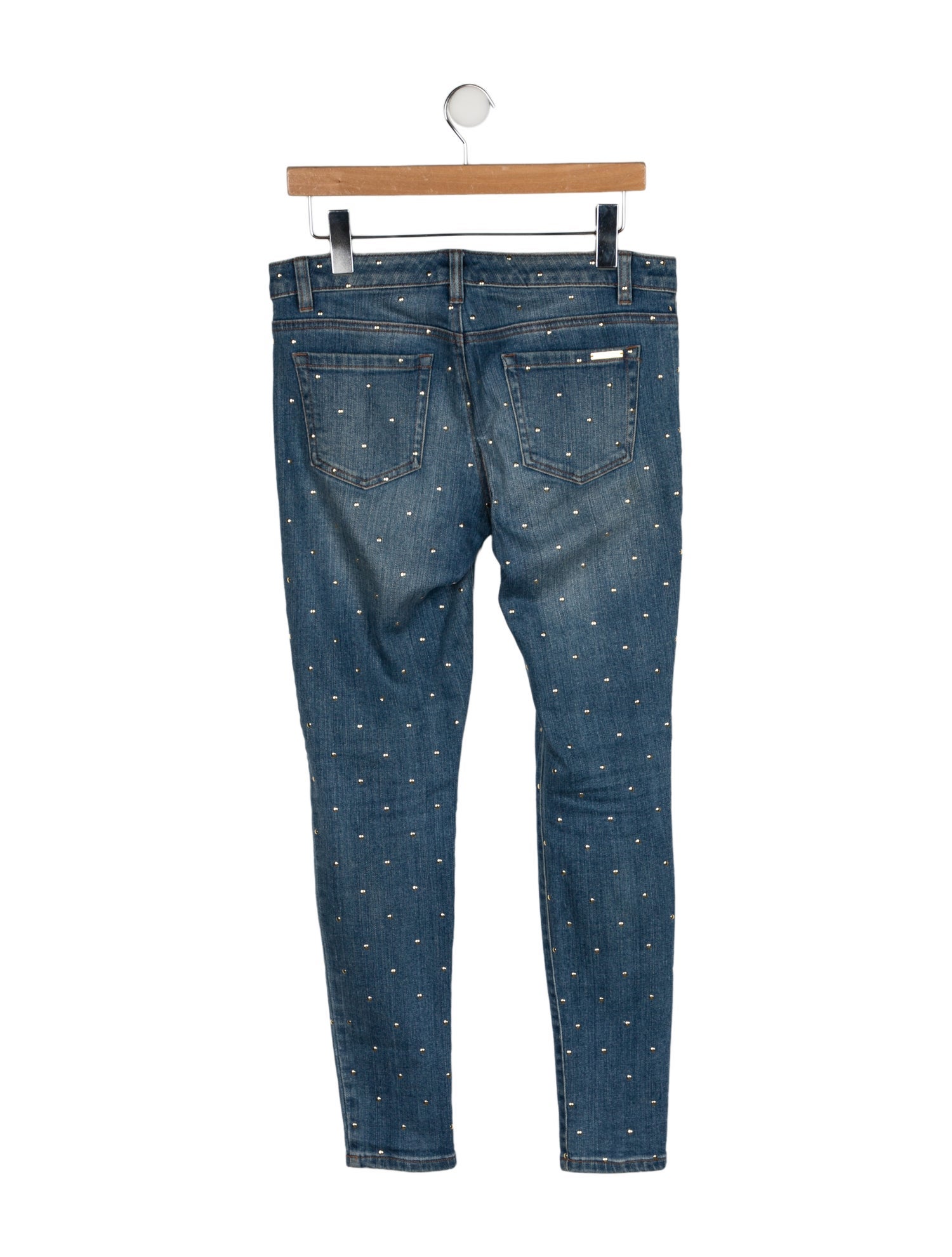 Michael Kors Low-Rise Skinny Leg Jeans