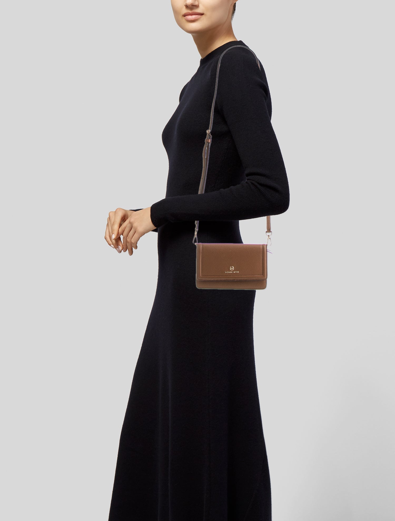 Michael Kors Leather Crossbody Bag