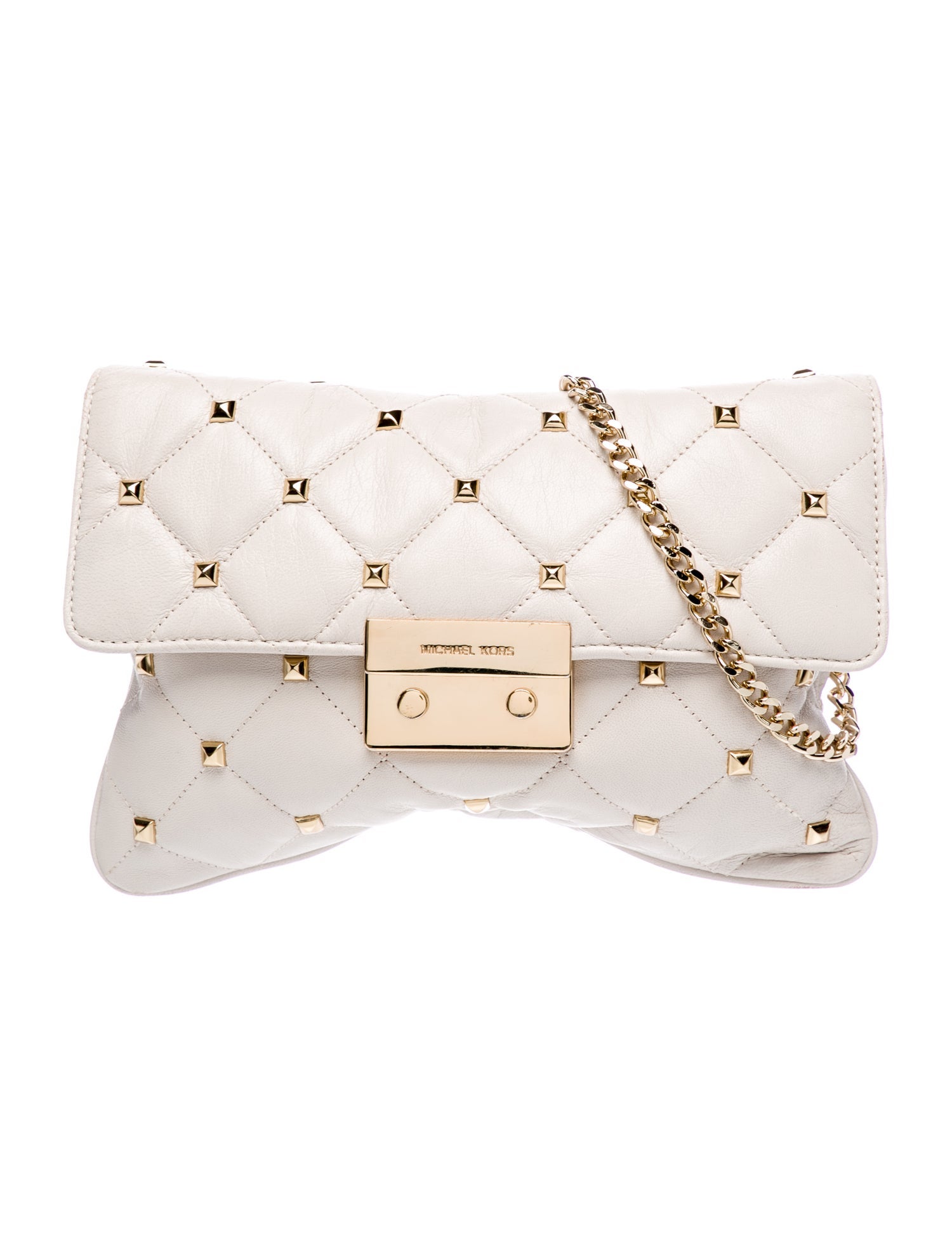 Michael Kors Leather Clutch