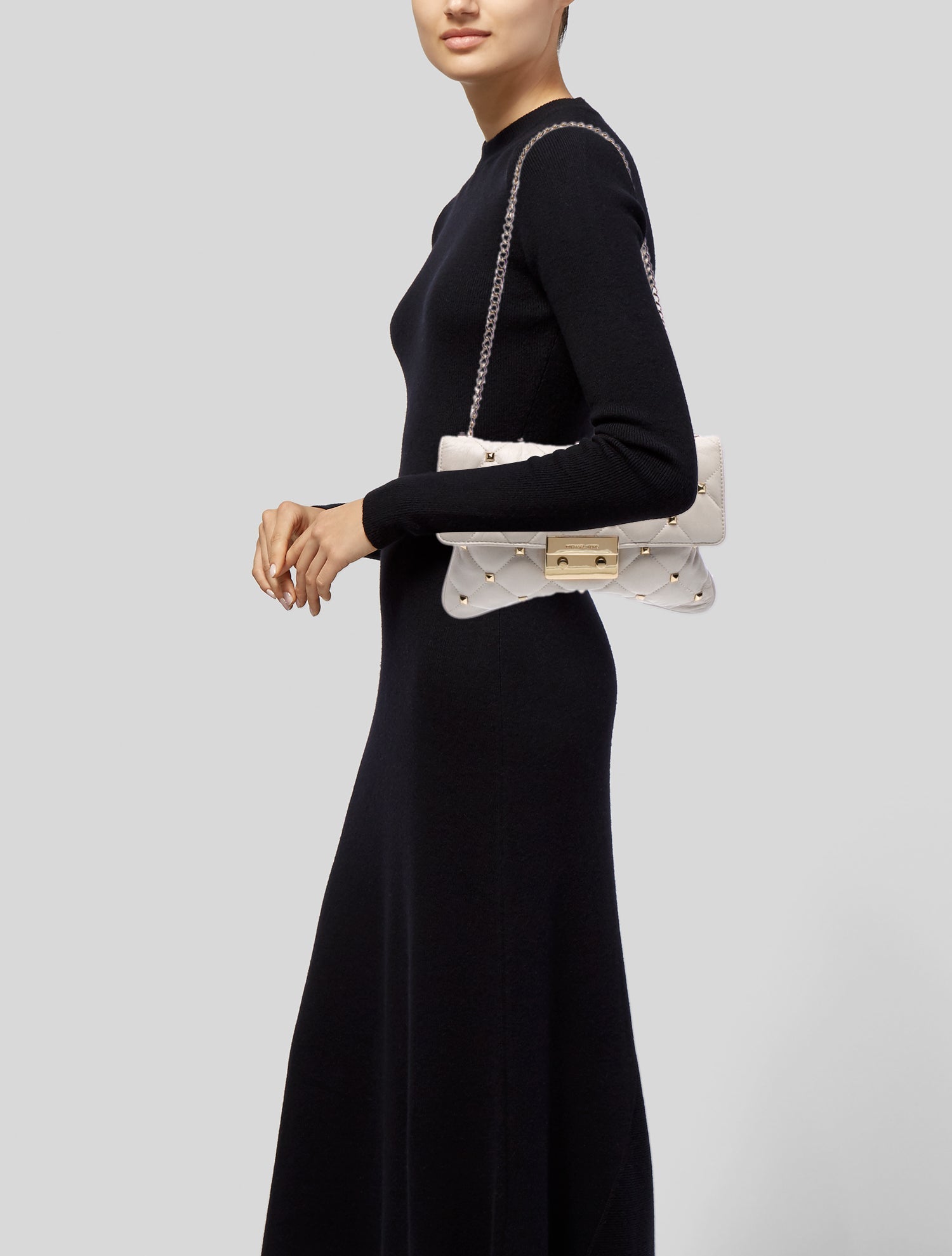 Michael Kors Leather Clutch