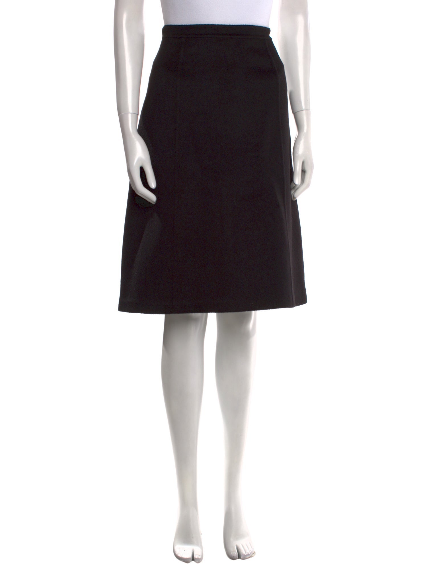 Michael Kors Collection Virgin Wool Knee-Length Skirt