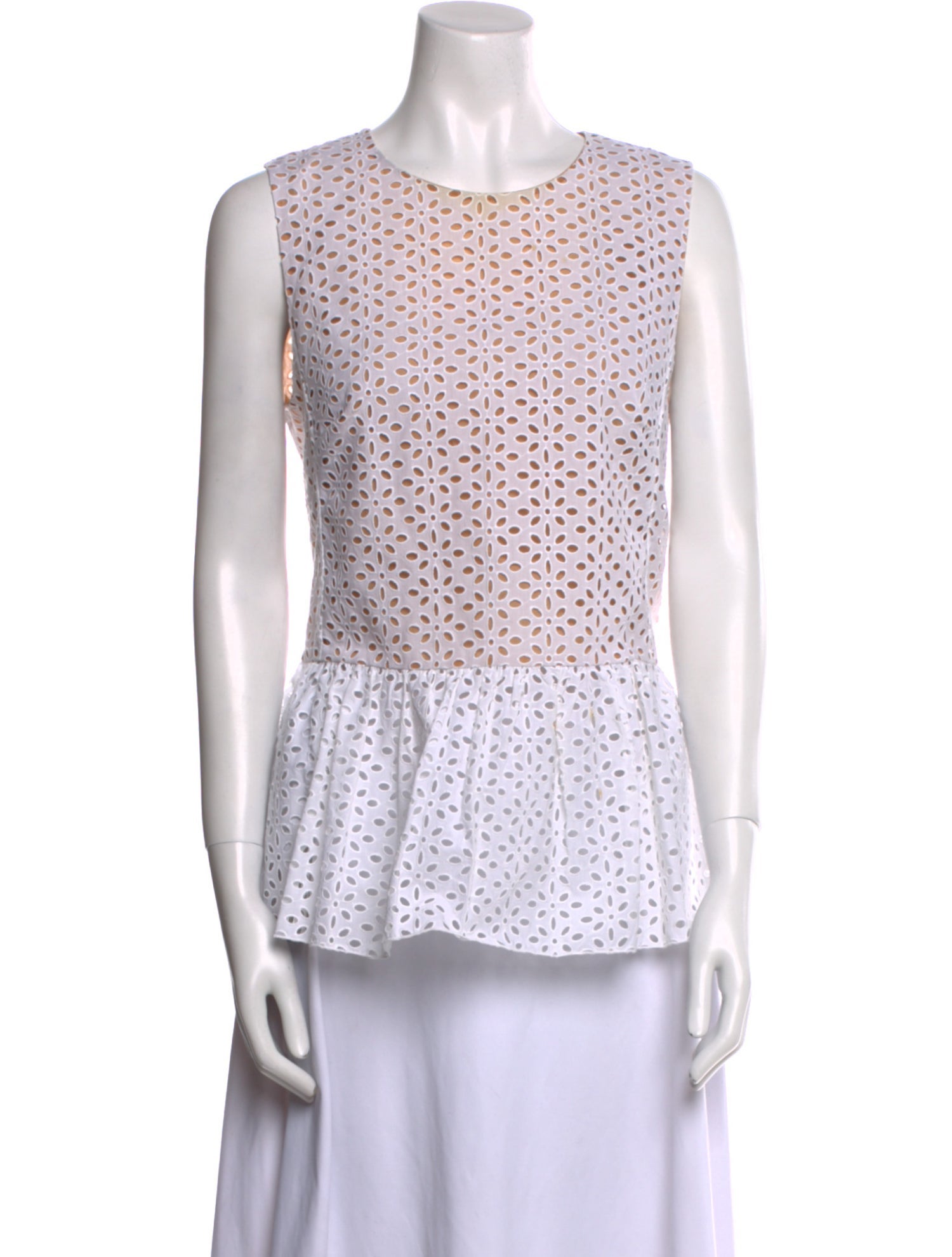 Michael Kors Printed Crew Neck Tunic