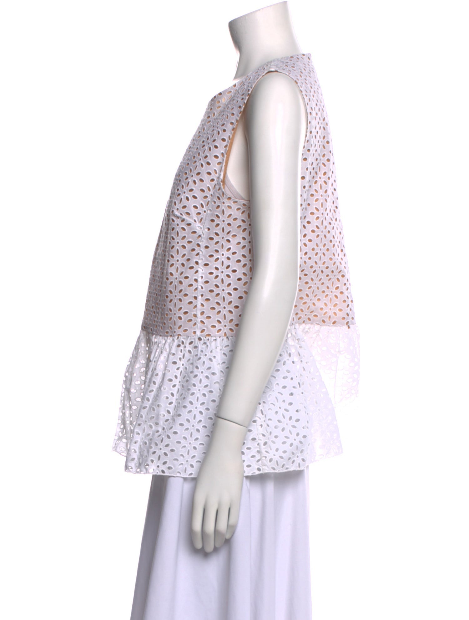 Michael Kors Printed Crew Neck Tunic