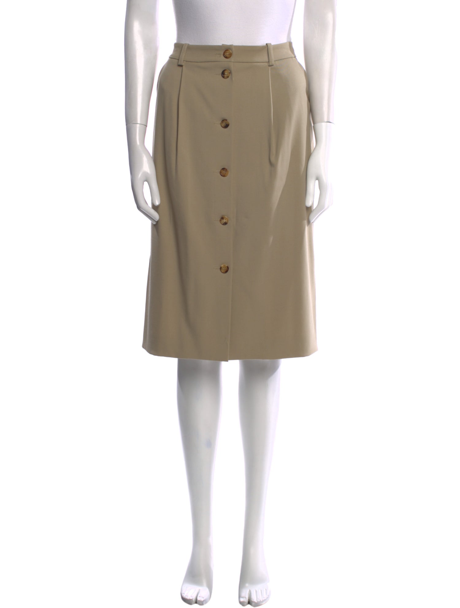 Michael Kors Virgin Wool Knee-Length Skirt