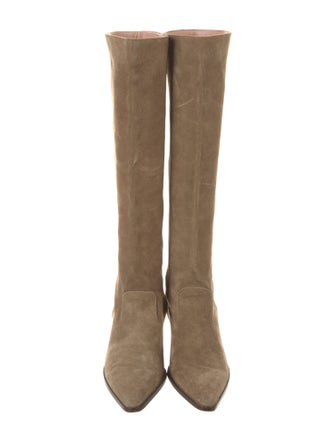 Michael Kors Suede Riding Boots