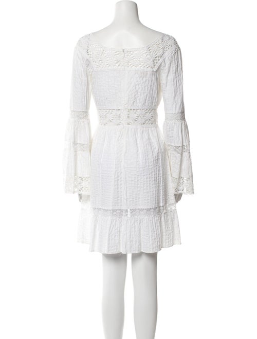 Michael Kors Scoop Neck Mini Dress