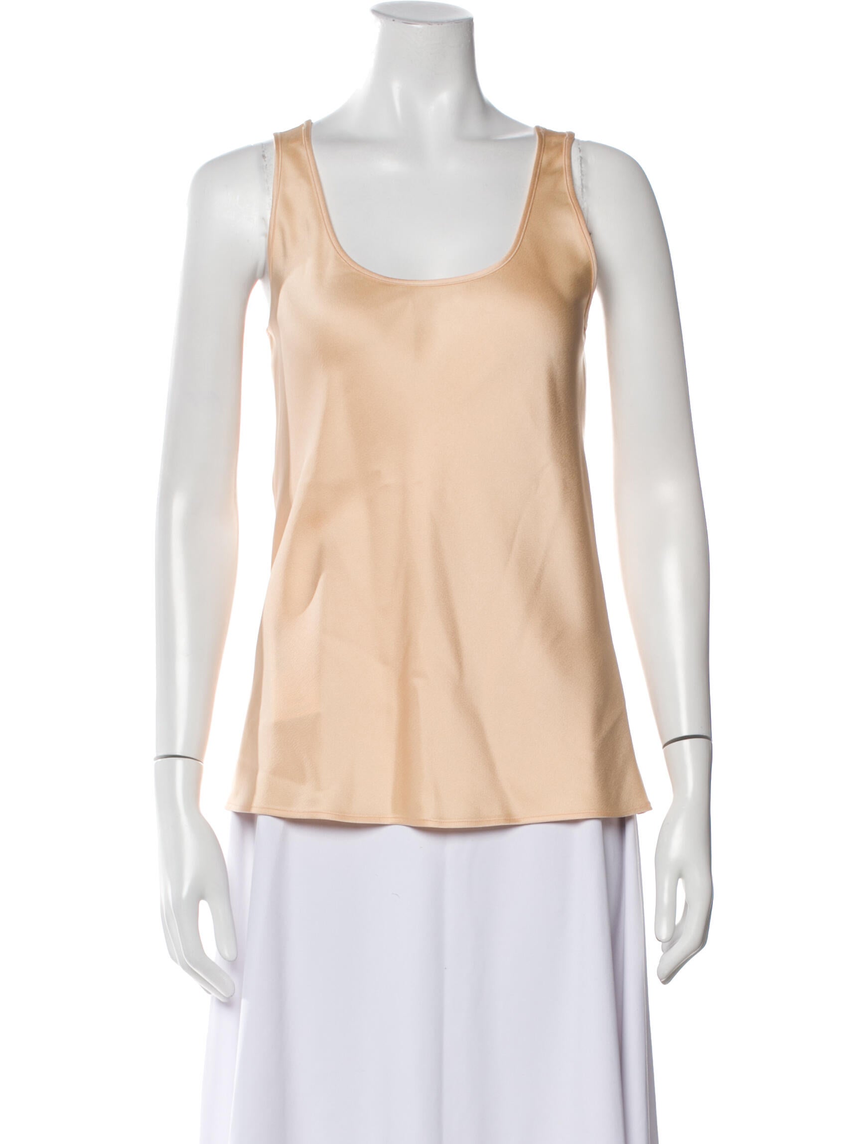 Michael Kors Scoop Neck Sleeveless Top