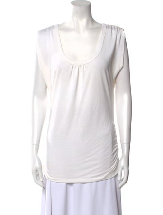 Michael Kors Scoop Neck Sleeveless Tunic