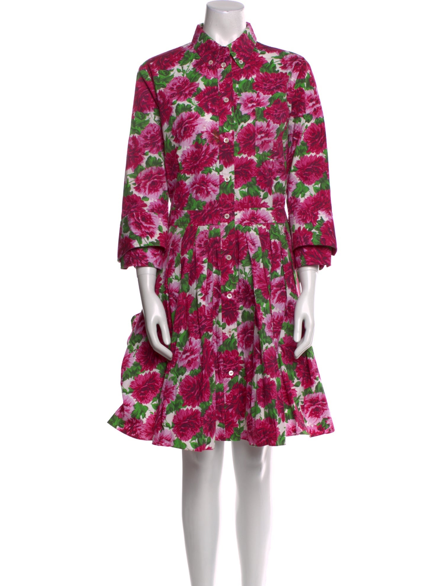 Michael Kors Floral Print Knee-Length Dress