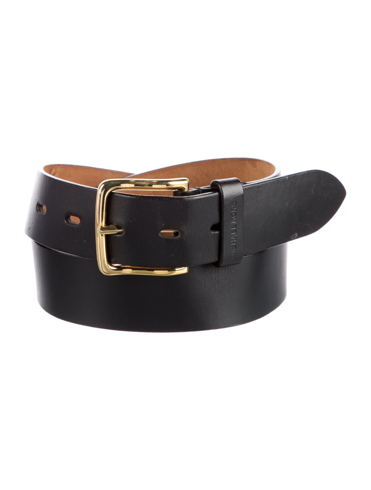 Michael Kors Collection Leather Belt