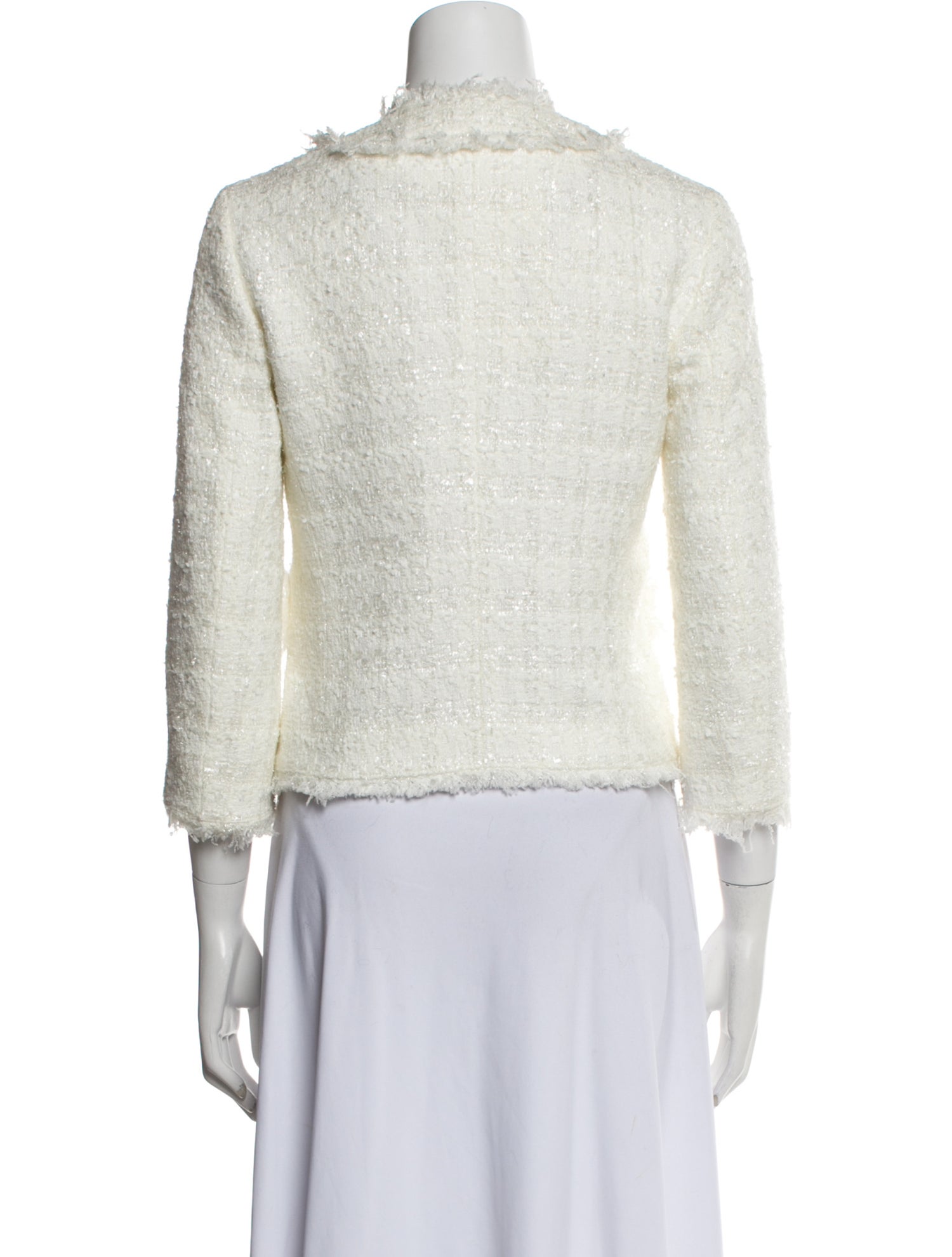 Michael Kors Tweed Pattern Evening Jacket