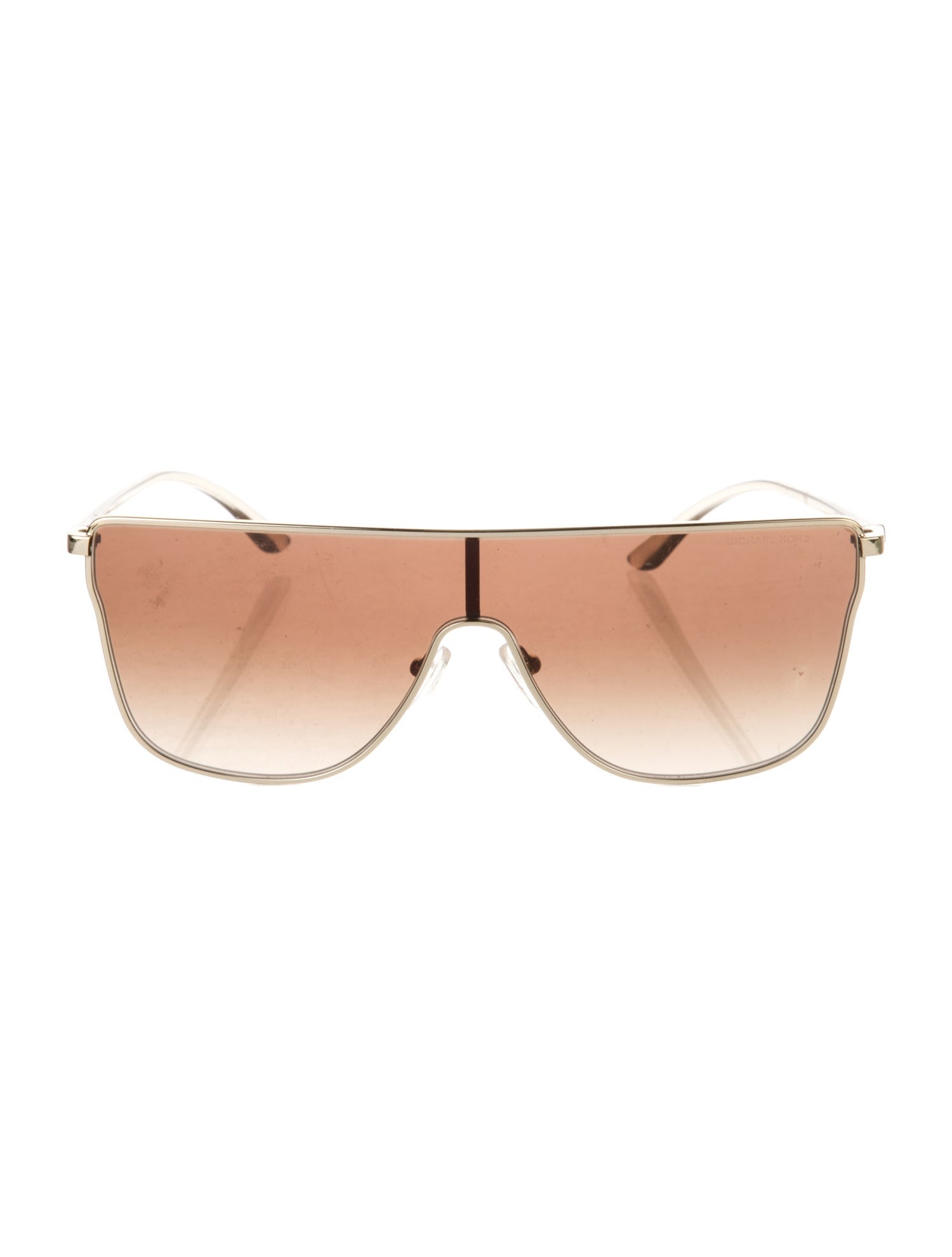 Michael Kors Shield Mirrored Sunglasses