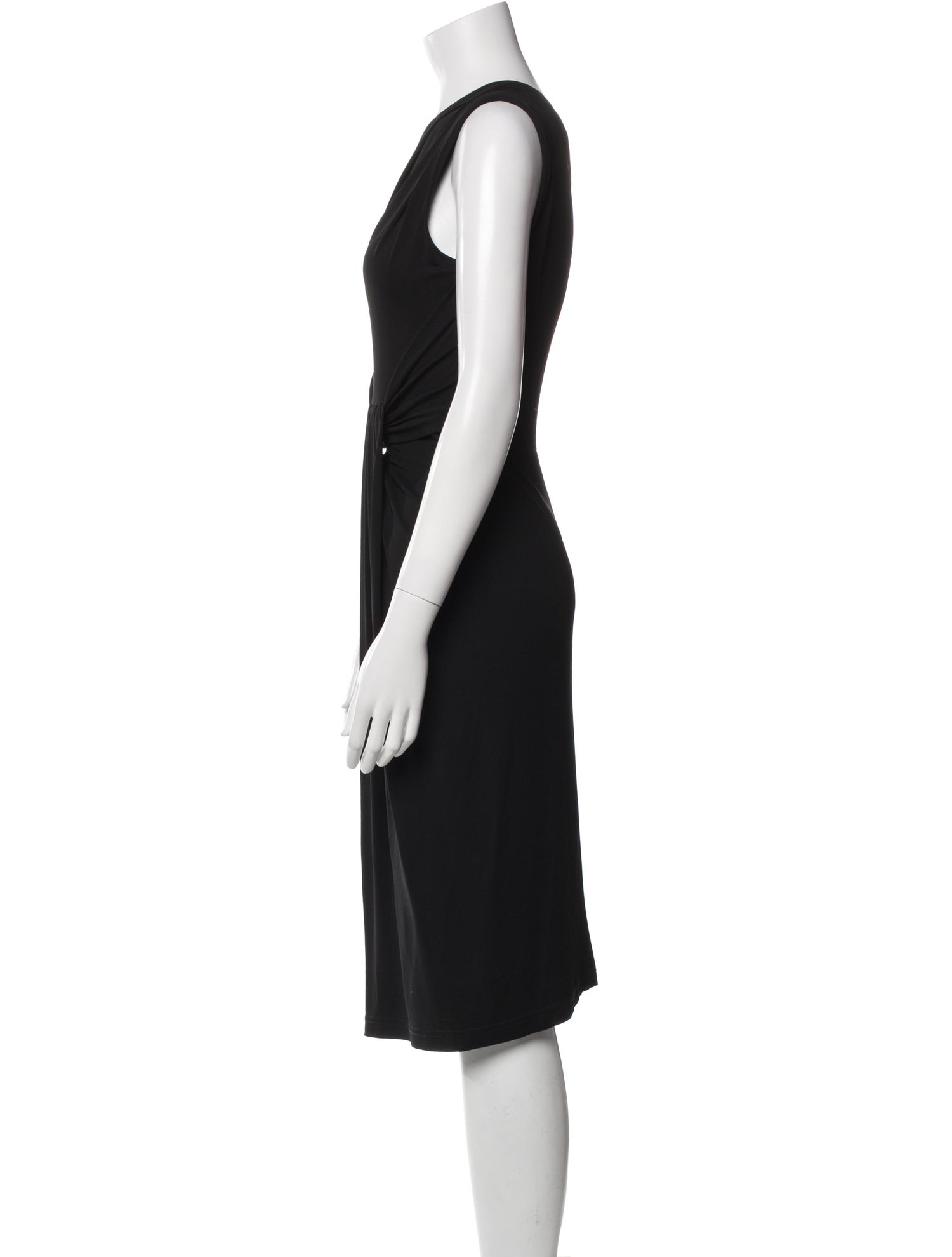 Michael Kors One-Shoulder Knee-Length Dress