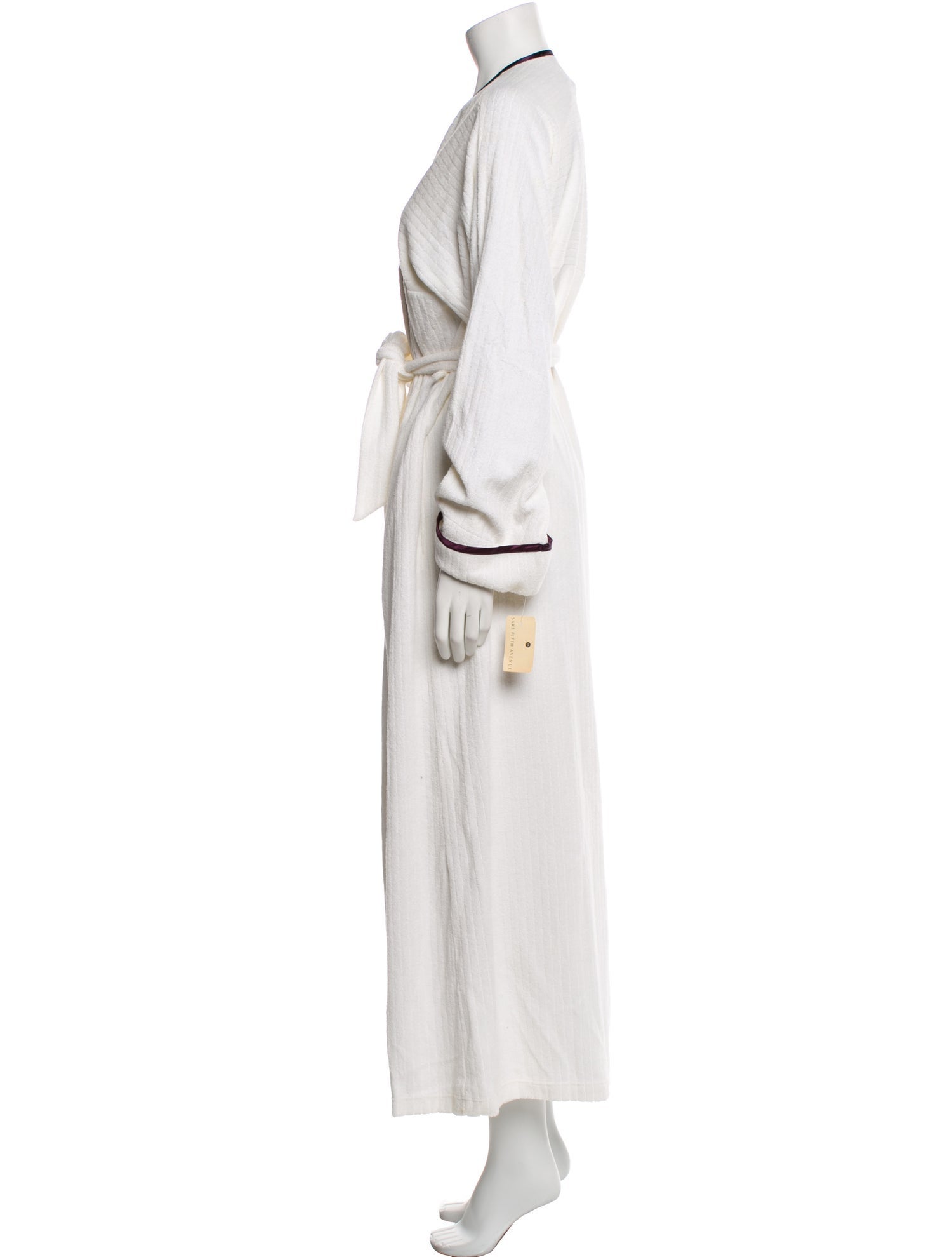 Michael Kors Fur Trim Robe