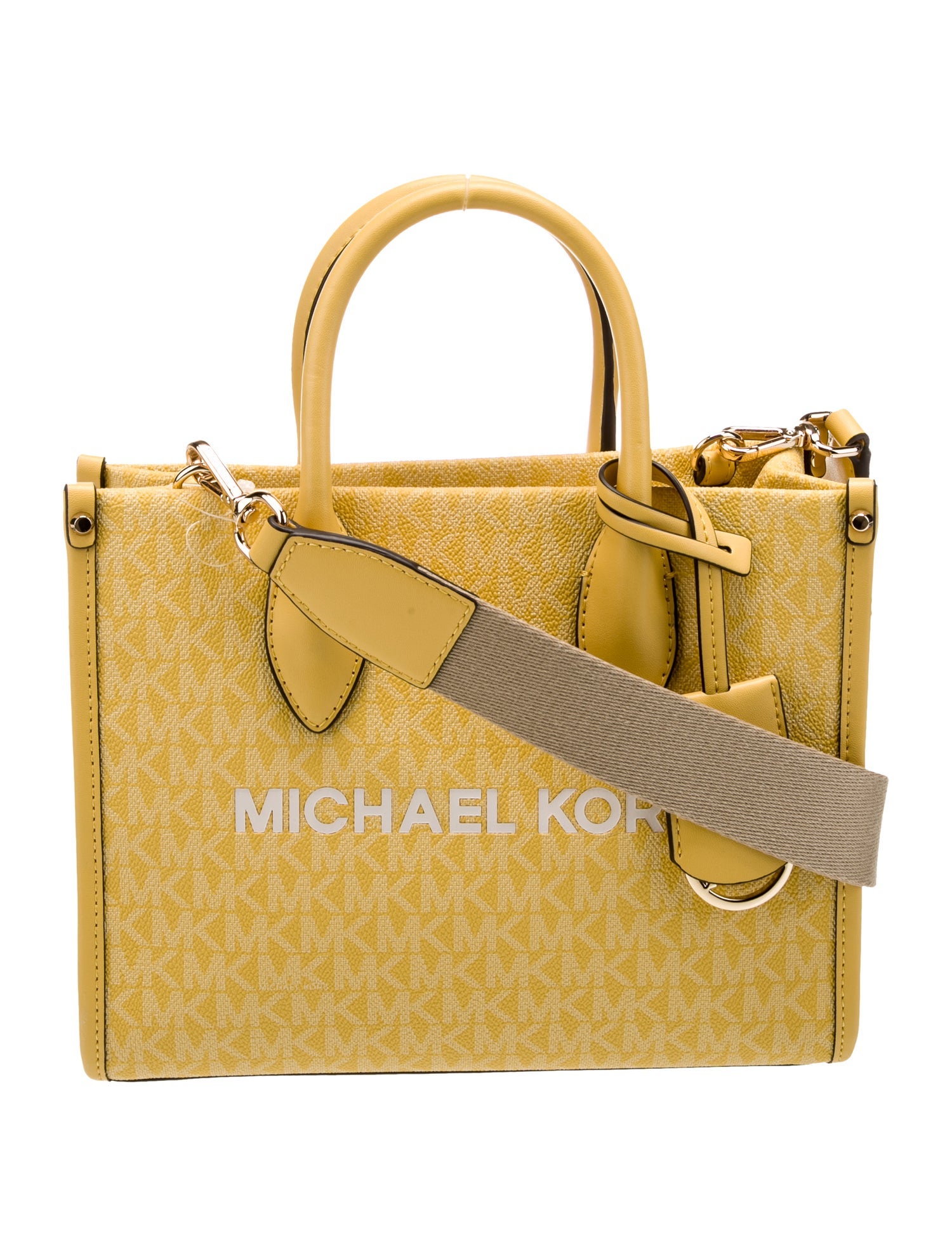 Michael Kors Leather Top Handle Bag